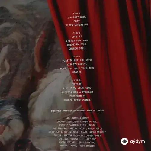 Beyonce -Tems -Grace  Jones - Move